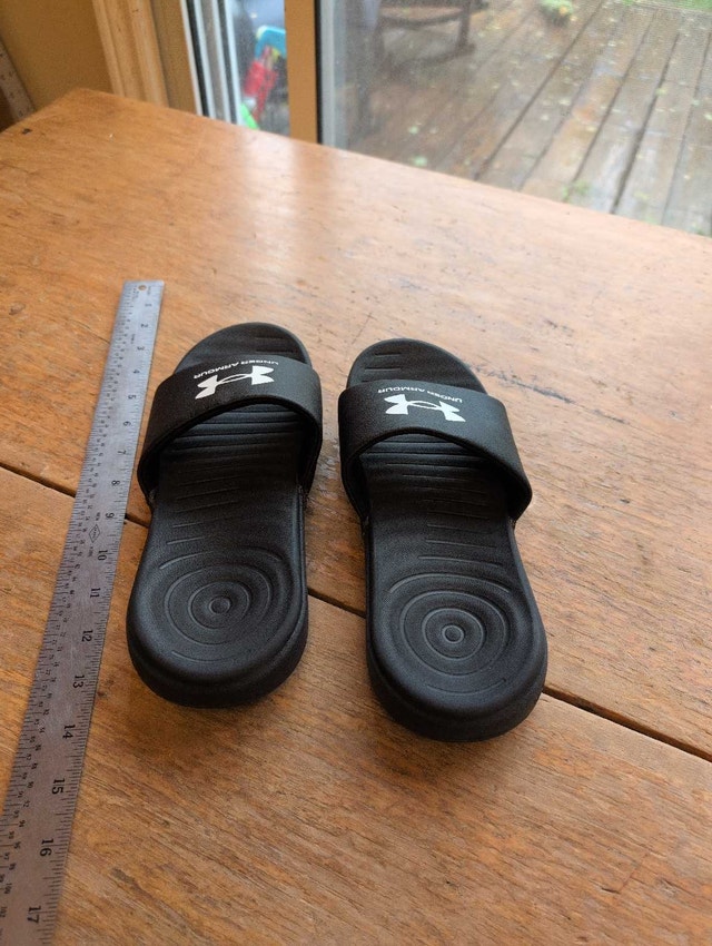 Under Armour Slides Black Size 12 - photo 5