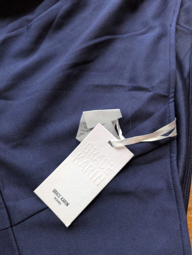 Grace Karin Dress Large Blue NWT - photo 2