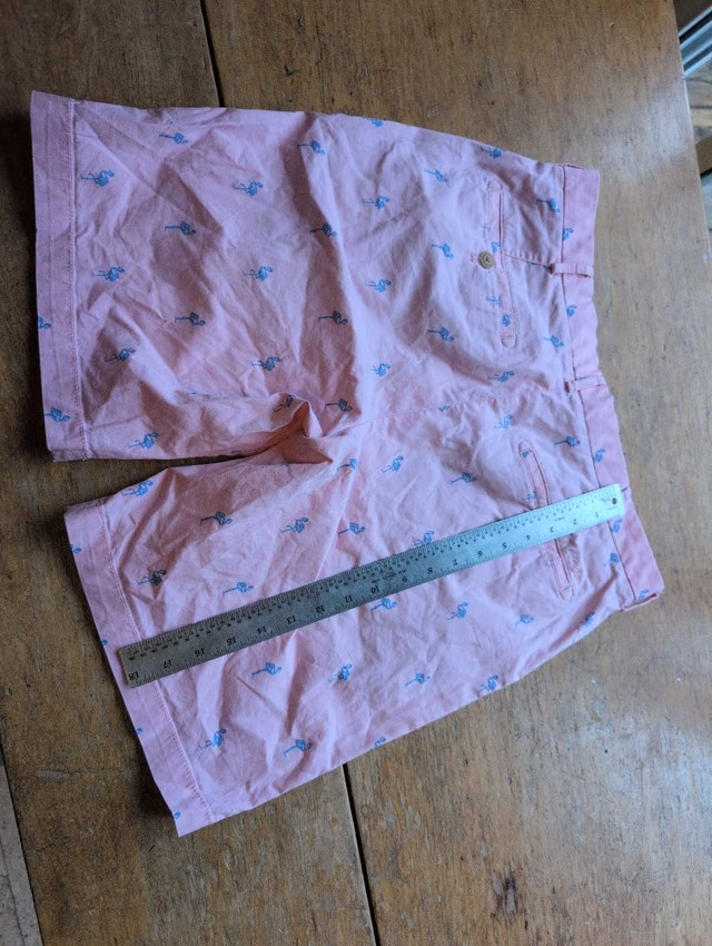 IZOD Shorts Mens Pink Flamingos Size 32 - photo 4