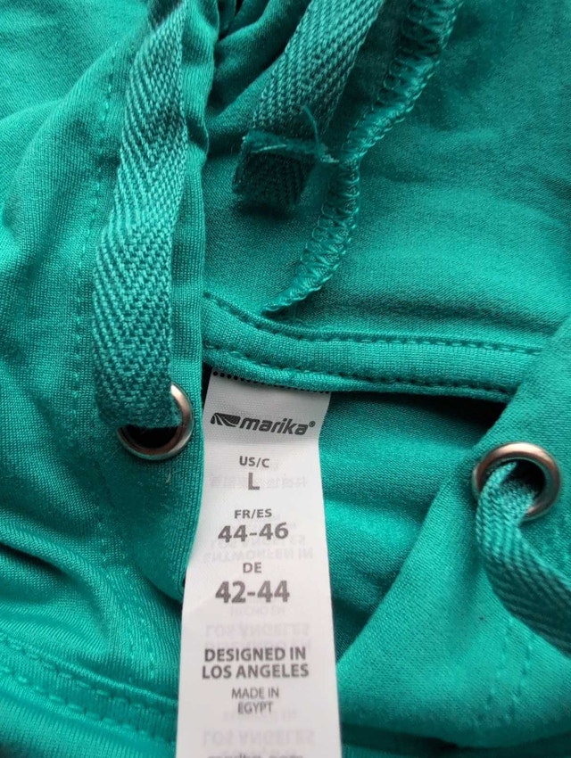 Marika Hoodie woman's large off green - photo 3
