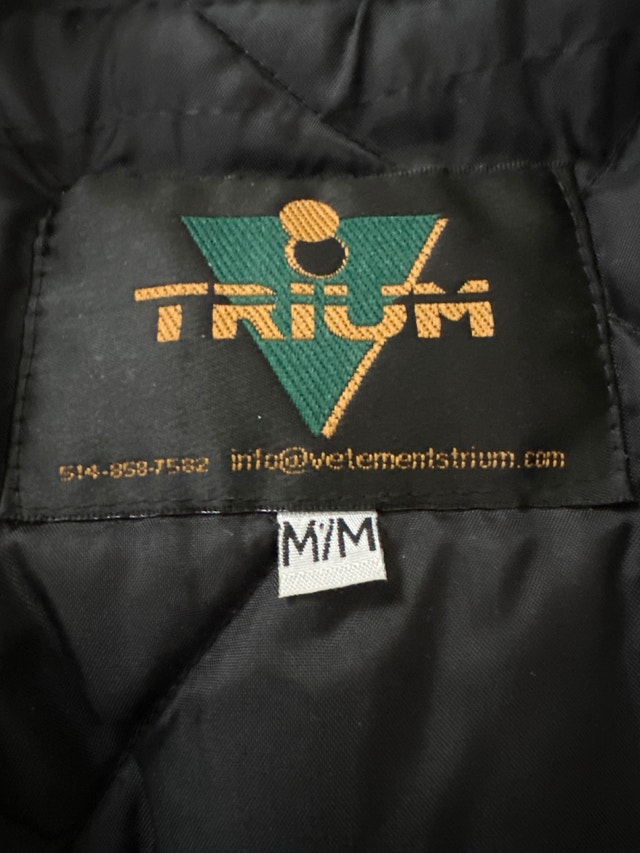 Vintage Bombardier Global Express Leather Bomber Jacket - photo 4