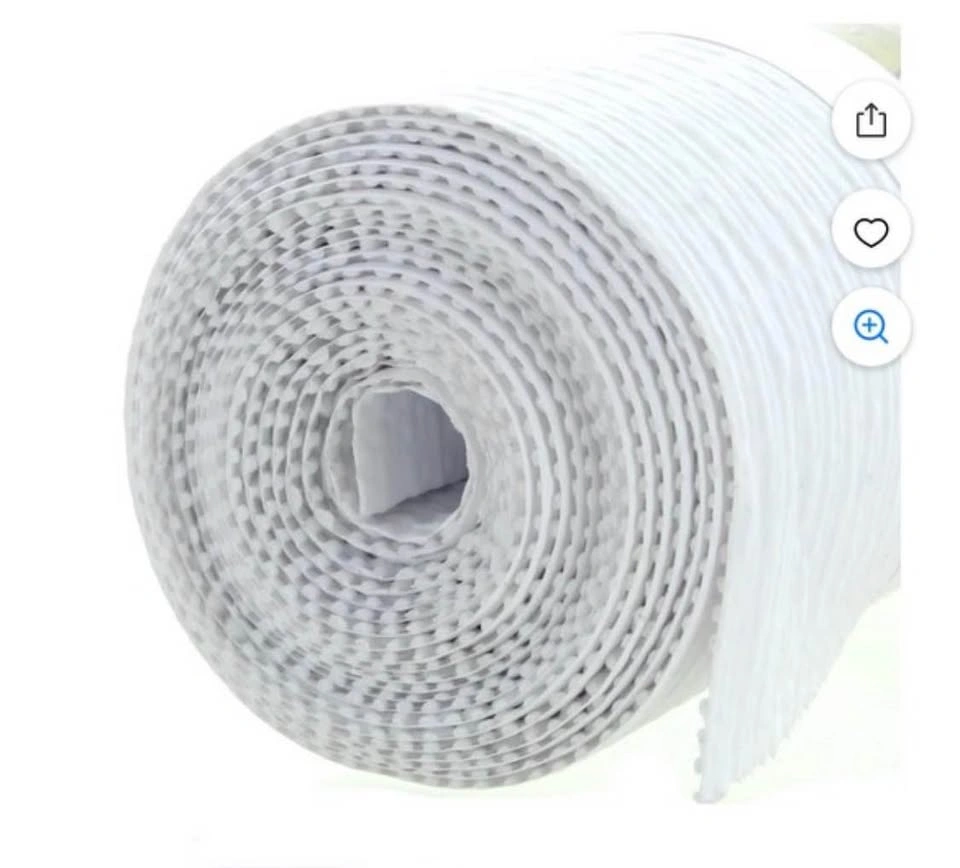 White Duck Smooth Top Easy Shelf Liner Non Adhesive Grip Bottom - photo 3