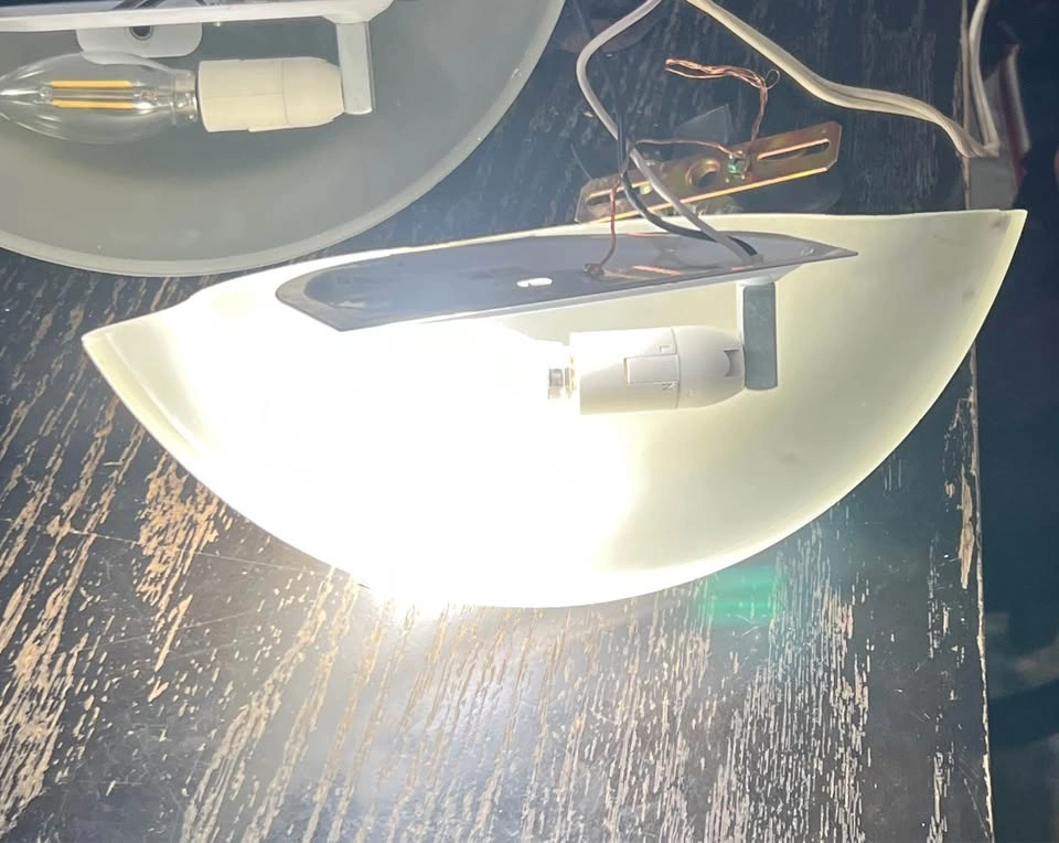 2Pcs White Wall Sconce, 13 in - photo 3
