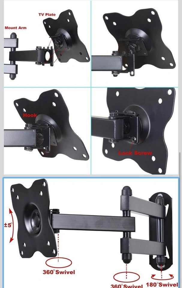 VideoSecu Swivel Tilt TV Wall Mount - Used - photo 4