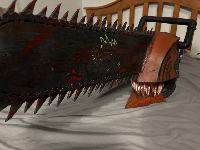 Chainsaw Man Cosplay - Handmade EVA Foam Prop - photo 3