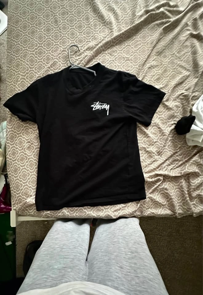 Black Stussy T-Shirt - photo 2