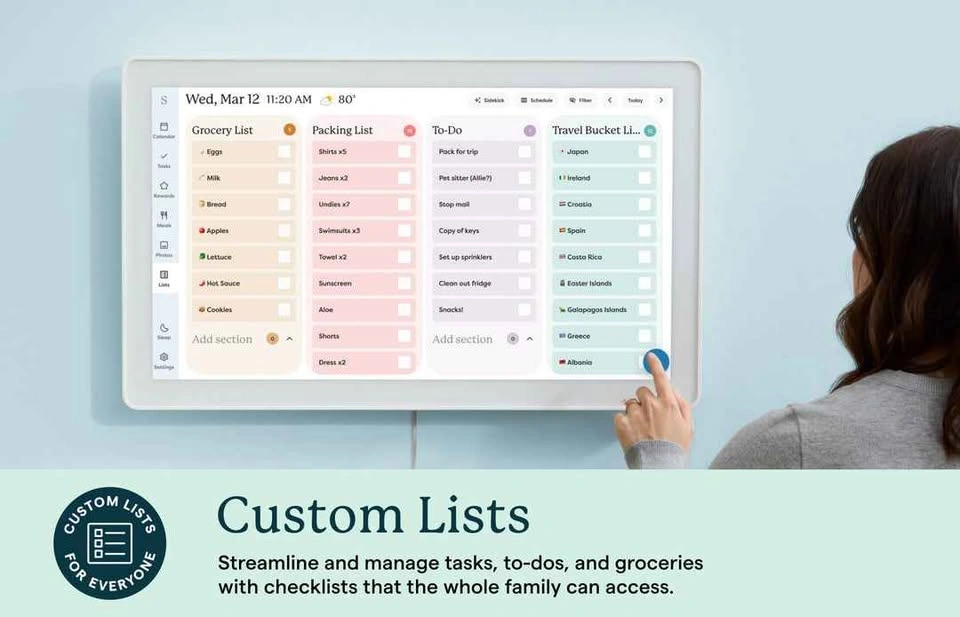 Skylight Calendar Max 27" Smart Family Hub - Brand New - photo 4