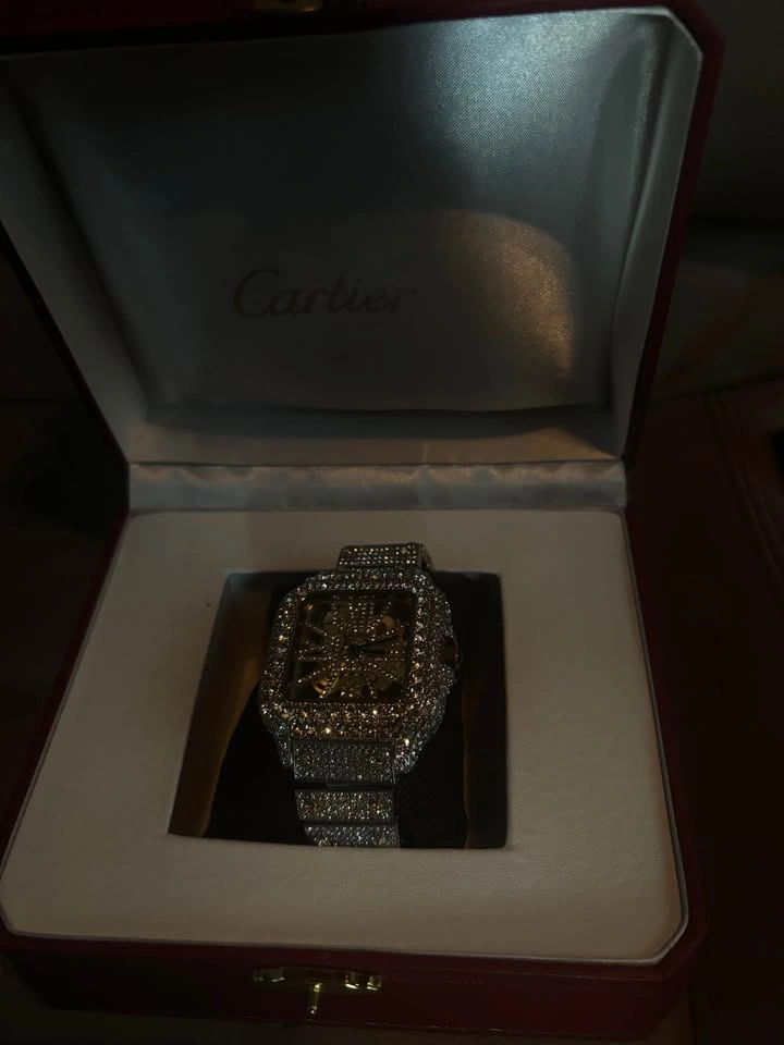 Skeleton Moissanite Watch - photo 2