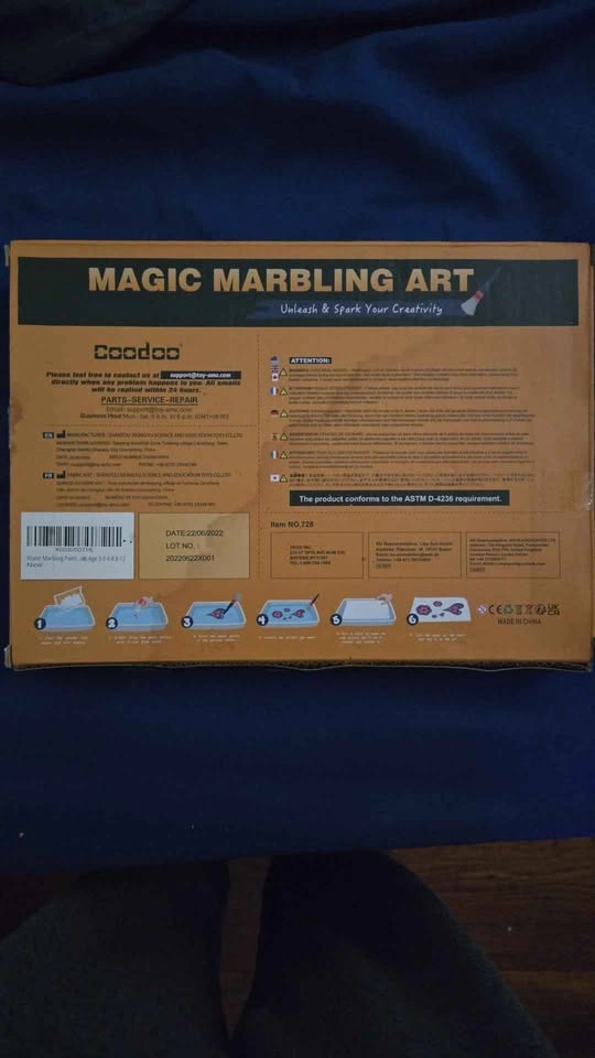 Coodoo Magic Marbling Art Kit - photo 2