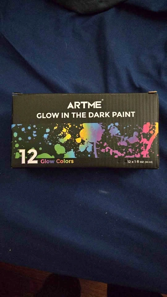 ARTME Glow in the Dark Paint 12 Colors