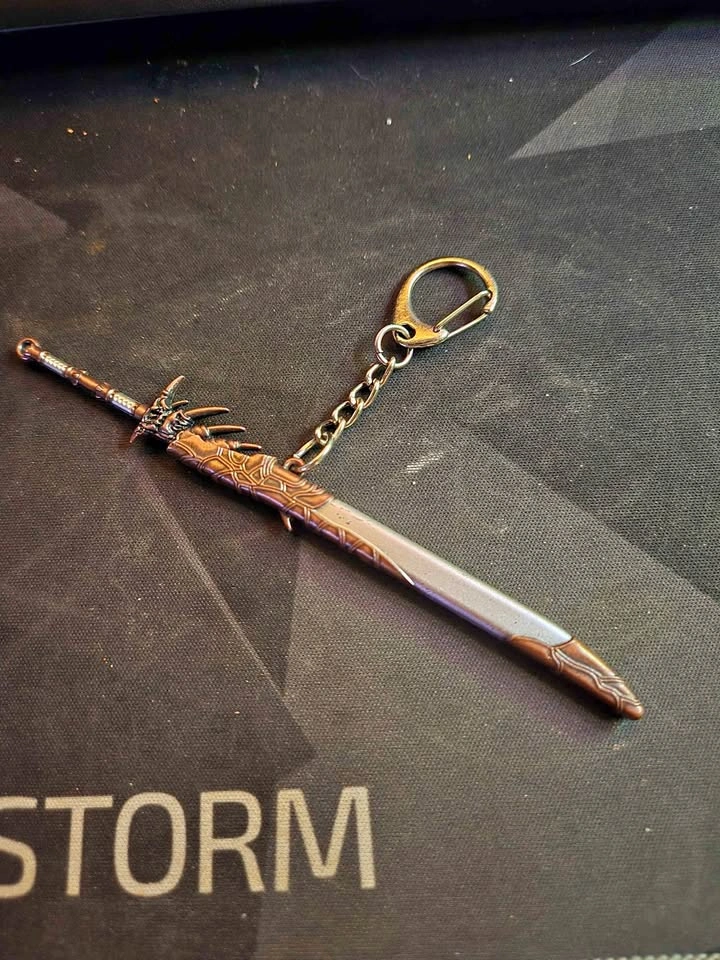 Cool sword keychain