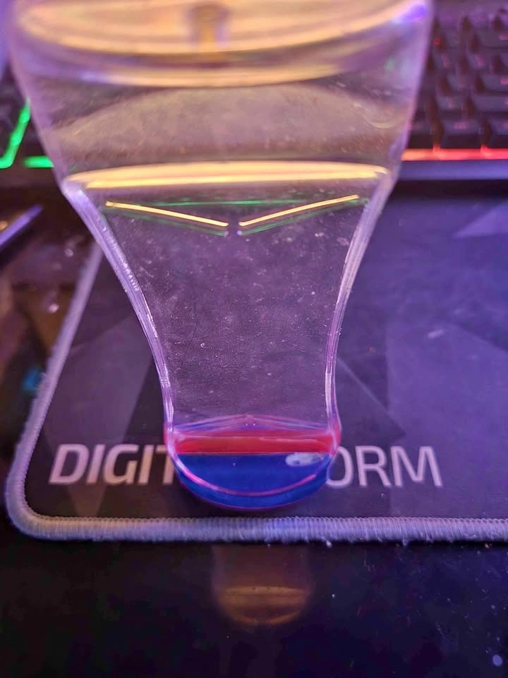 Small Hourglass Lava Lamp