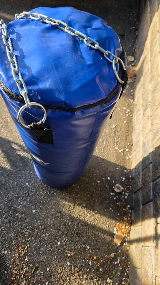 Punching Bag with Gloves and Mounting Bracket - photo 5