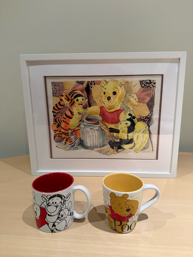 Winnie the Pooh Mugs and Art