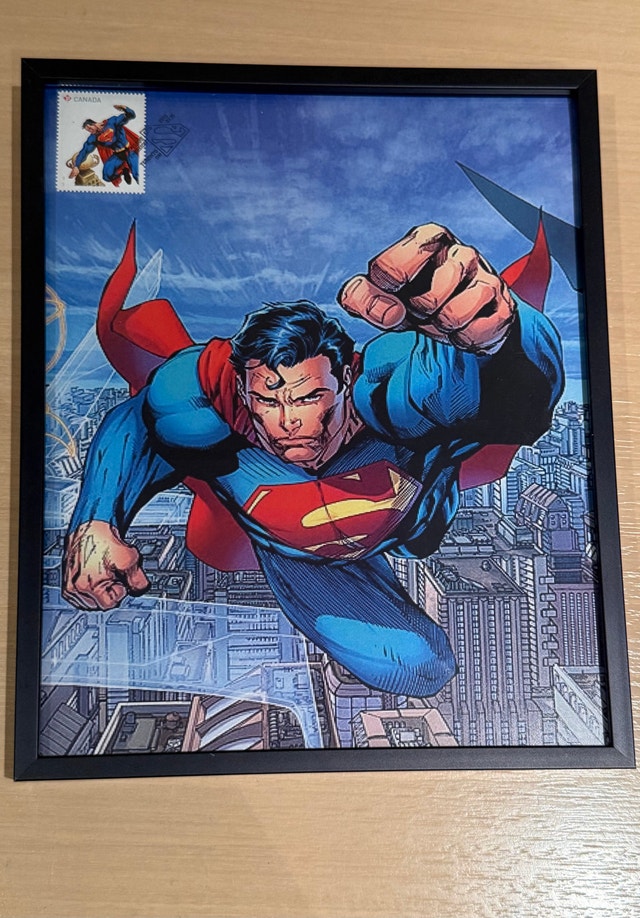 Superman Framed Art
