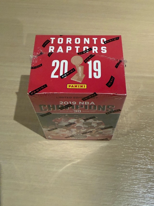 Panini Raptors Champions Set - photo 2
