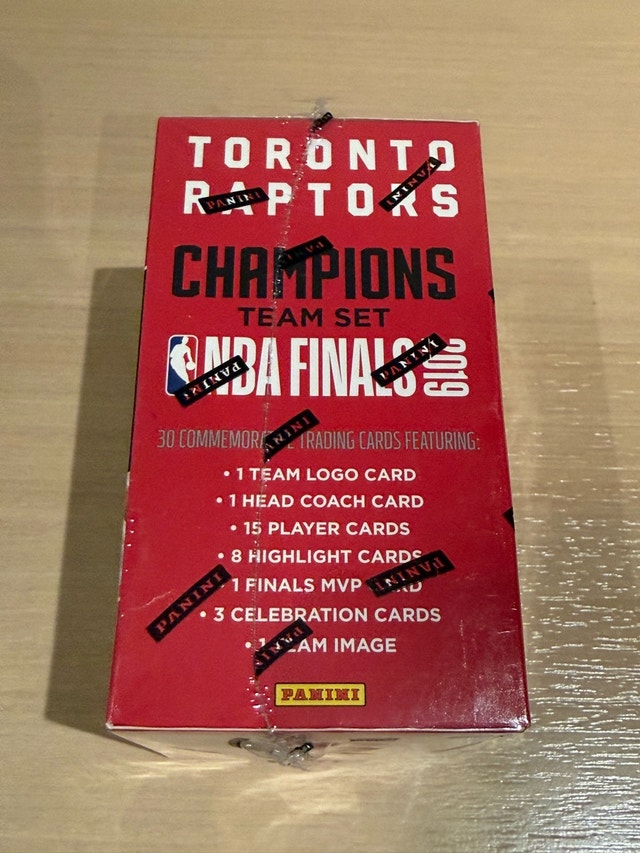 Panini Raptors Champions Set - photo 3