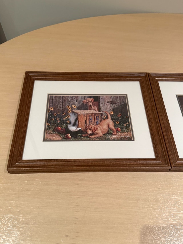 Jim Lamb Framed Dog Prints - photo 2