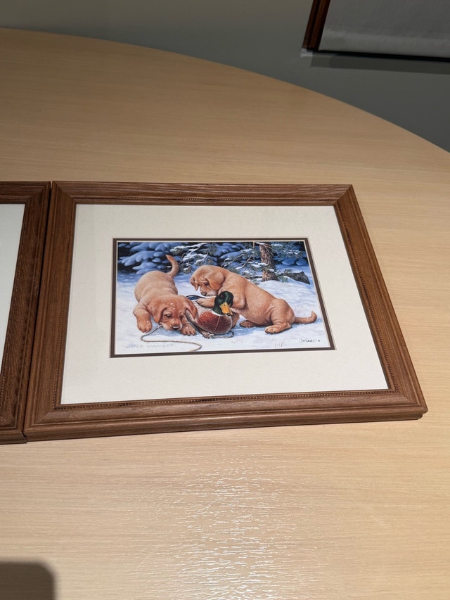 Jim Lamb Framed Dog Prints - photo 4