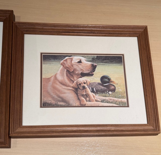 Jim Lamb Framed Puppy Prints - photo 4