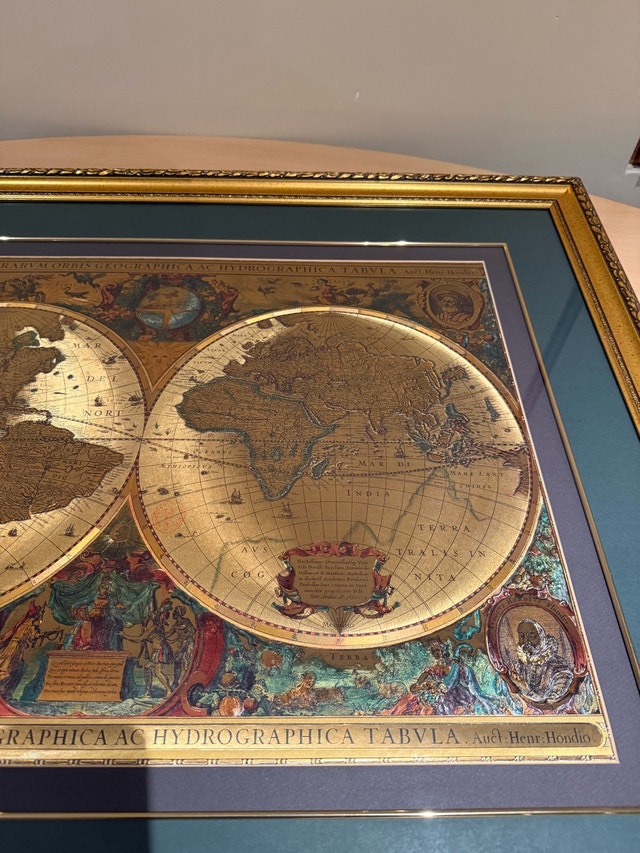 Framed World Map 28x32 - photo 4