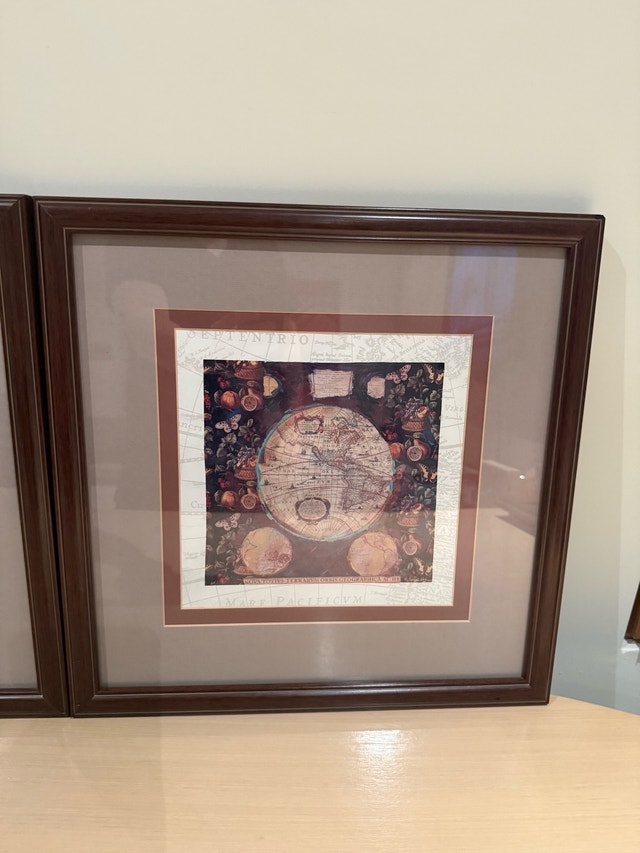 Framed Map Wall Art - photo 3