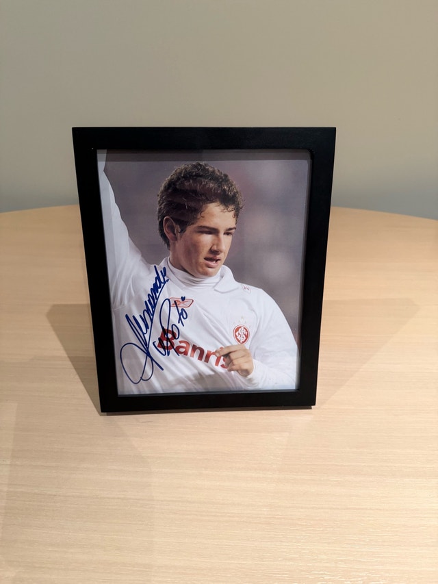 Signed Alexandre Pato Picture