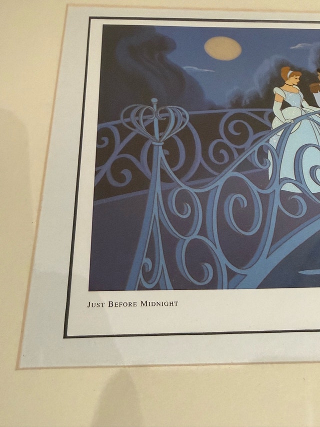 Disney Cinderella Cel: Just Before Midnight - photo 3
