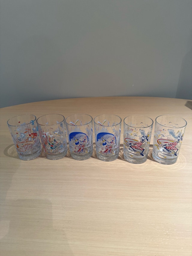 Disney 25th Anniversary Glasses