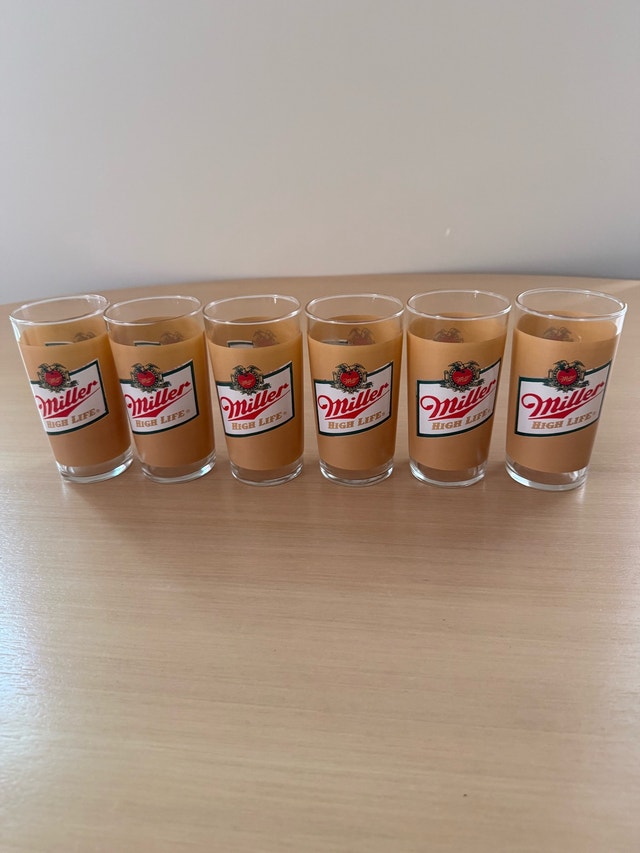 Miller High Life Glasses