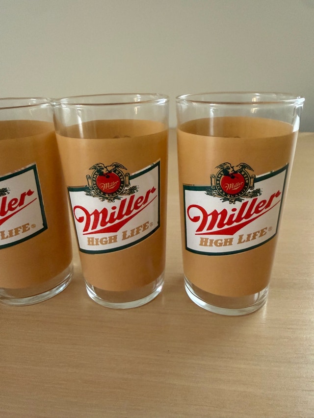 Miller High Life Glasses - photo 2