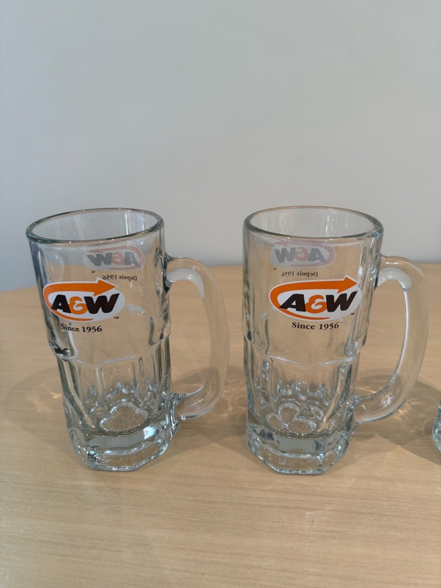 Set of 4 A&W Root Beer Mugs - photo 2