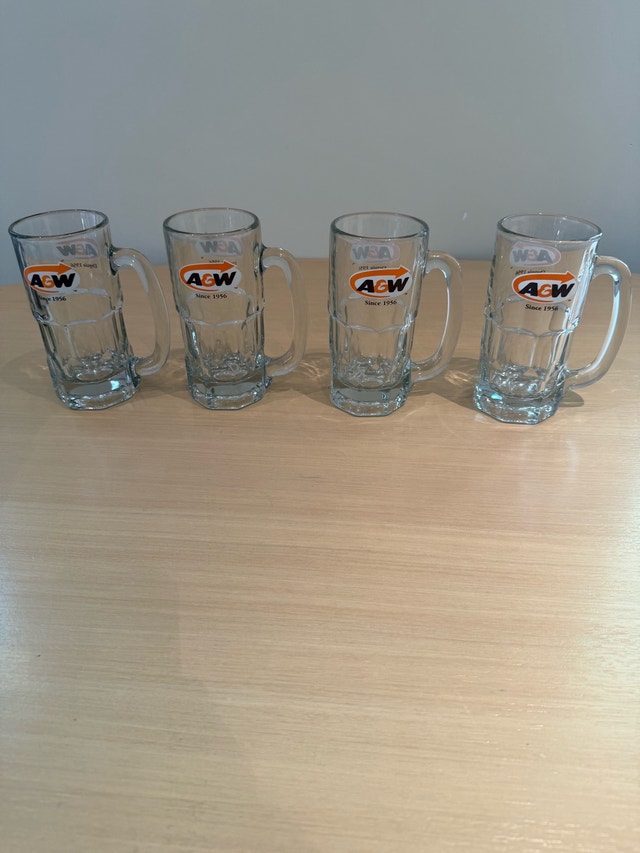 Set of 4 A&W Root Beer Mugs - photo 5