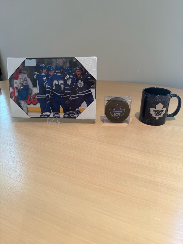 Toronto Maple Leafs Memorabilia Set