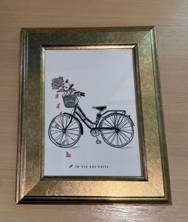 Set of 2 Gold Framed Fashion Art Prints - photo 3