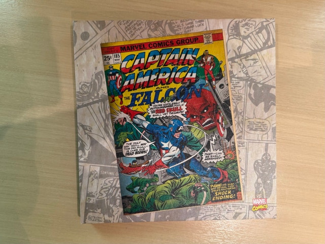 Marvel Captain America Comic Cover Canvas Art Set - photo 2