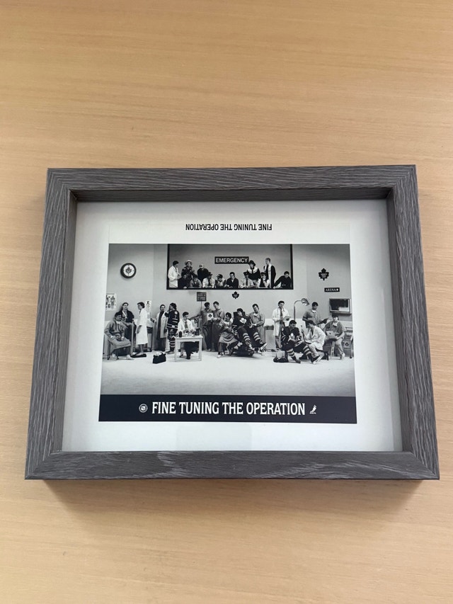 Toronto Maple Leafs "Fine Tuning the Operation" Print
