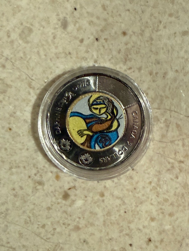 2025 $2 Toonie Daphne Odjig Life & Art - Coloured - photo 5