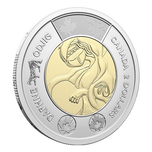 2025 $2 Toonie Daphne Odjig Life & Art - No Colour