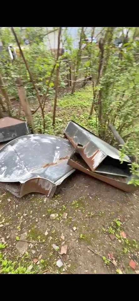 Heavy Duty Metal Duct / Hood Pieces – $50