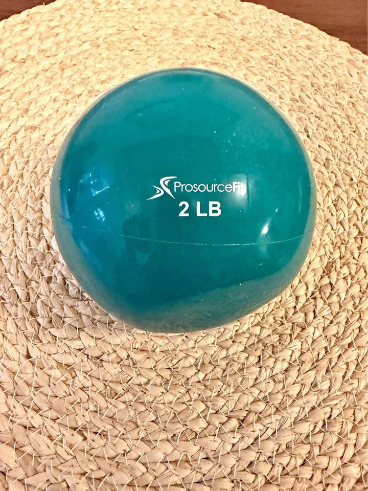 Weighted Toning Exercise Balls 2 lbs