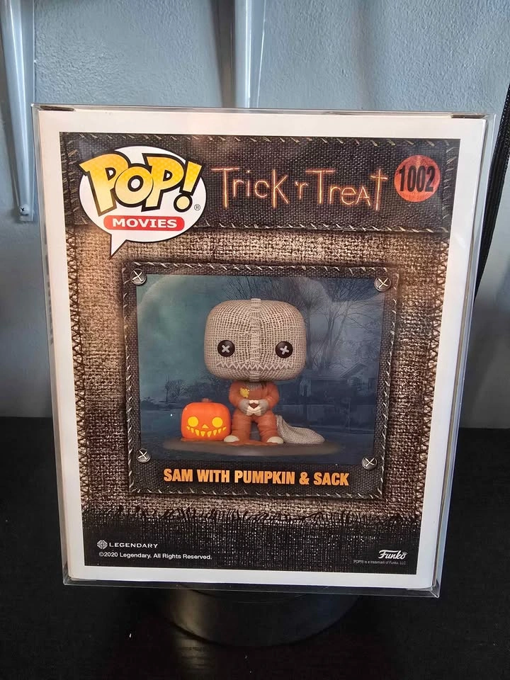 Sam with Pumpkin and Sack Trick or Treat Spirit Halloween exclus - photo 3