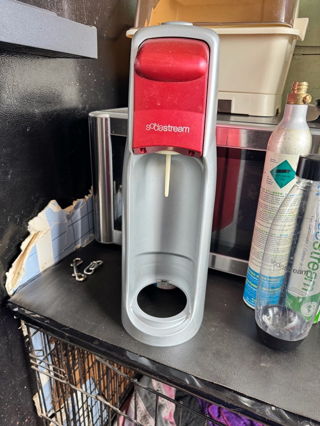SodaStream Sparkling Water Maker with Extra CO2 Cylinders