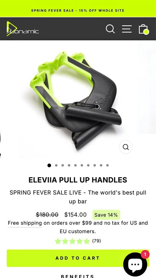 Doorway Pullup Handles
