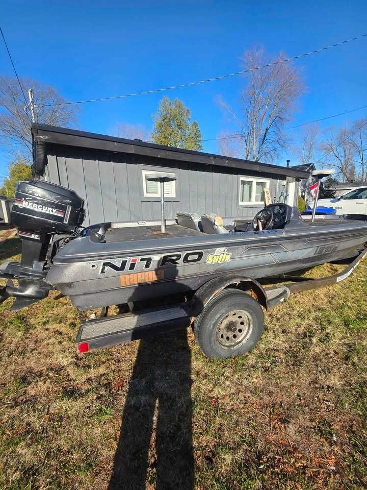 1996 Nitro Savage 884 19' Bass Fishing Boat - photo 4