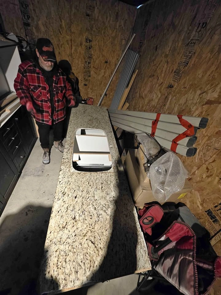 Granite countertop