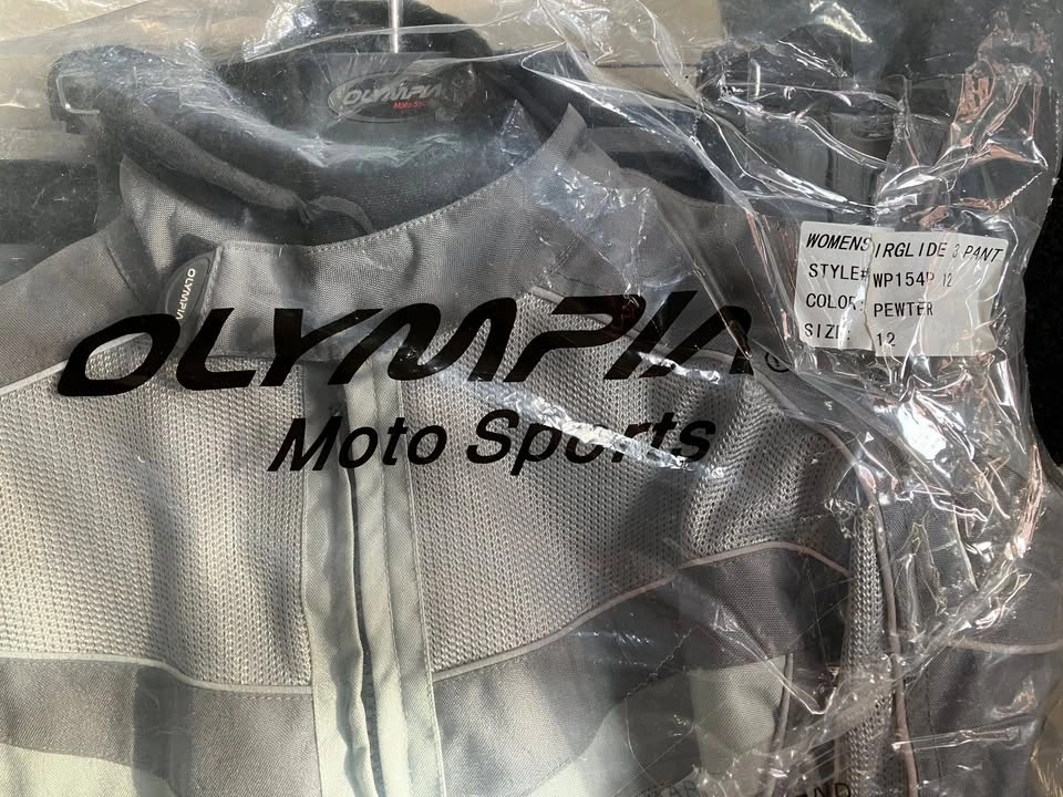 Olympia Women's Motorcycle Jacket & Pants Set - Size L/12 - photo 3