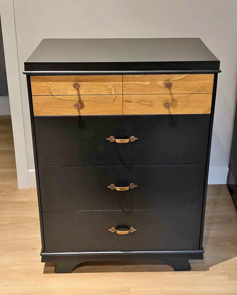 Refinished 4 Drawer Dresser