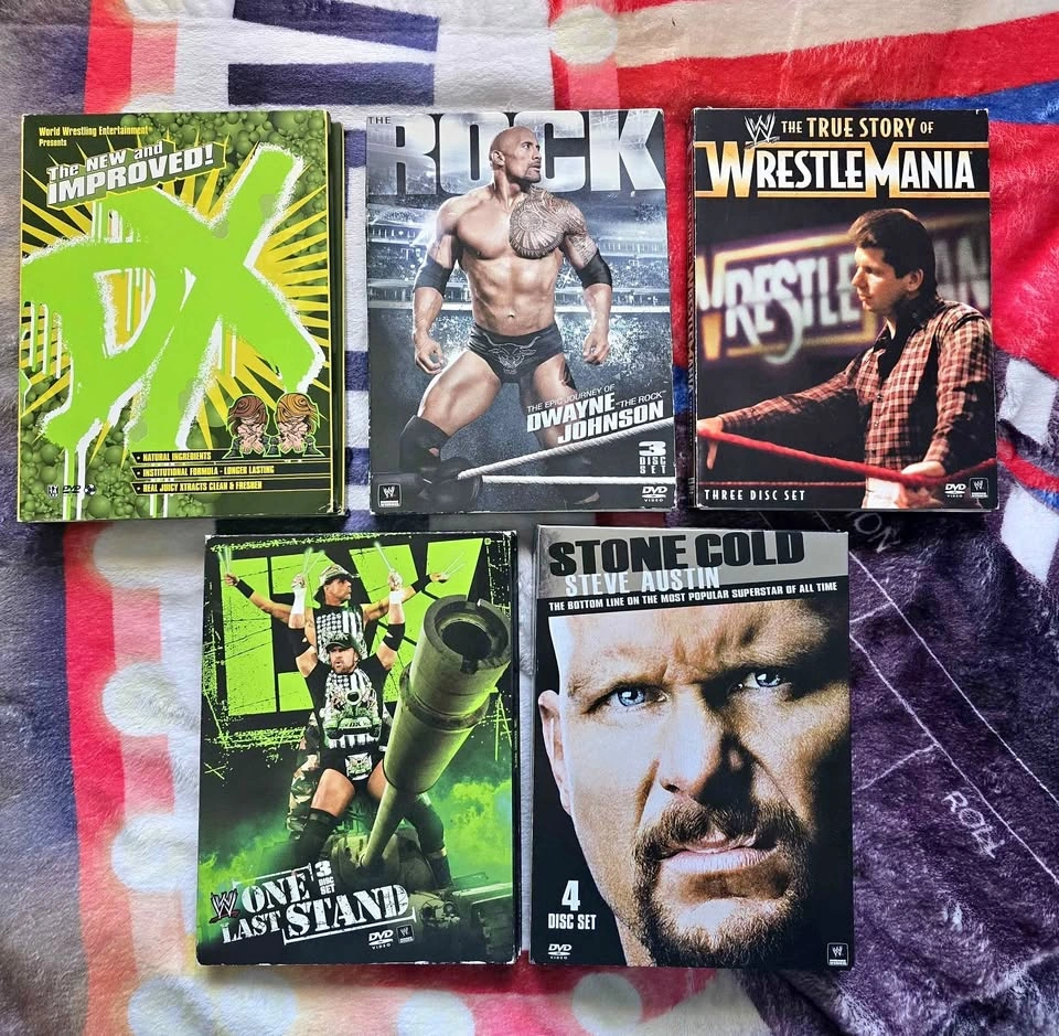 WWE Wrestling DVDs Lot ($40 for ALL)
