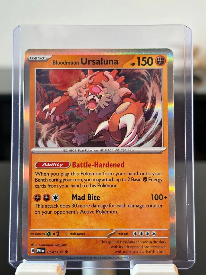 Bloodmoon Ursaluna #54 | Pokemon Prismatic Evolutions